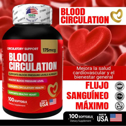 2X1 Blood Circulation 175 mcg 👉 Tu Solución Natural para Diabetes y Presión Alta