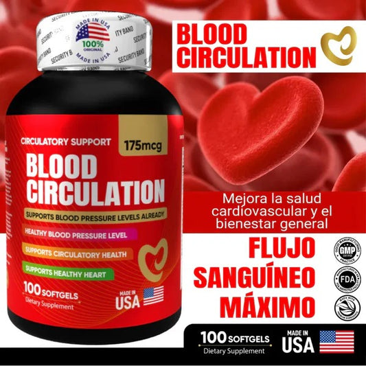 2X1 Blood Circulation 175 mcg 👉 Tu Solución Natural para Diabetes y Presión Alta