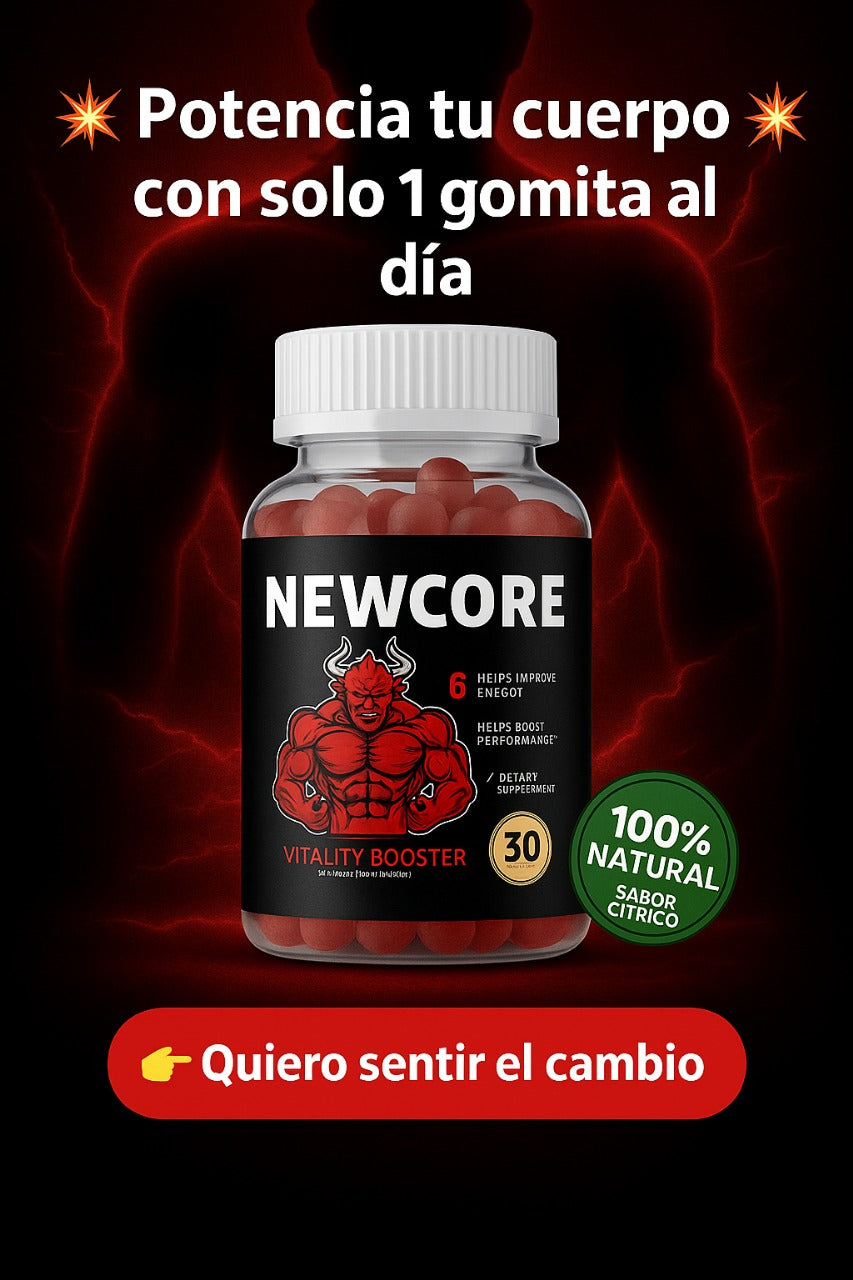 Gomitas Newcore para hombres