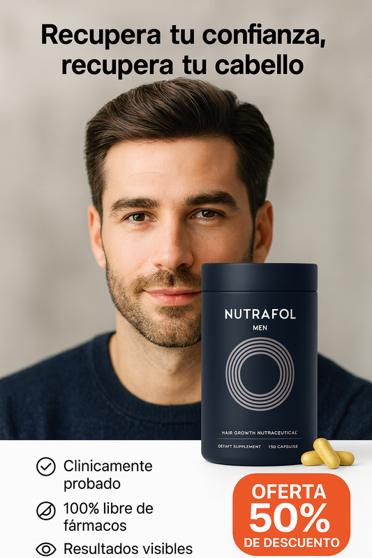 Nutrafol Men – Cápsulas para la Caída del Cabello